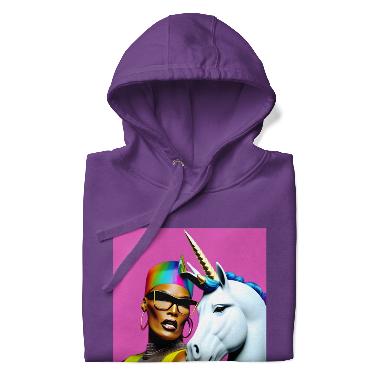 Unicorn Woman Premium Unisex Hoodie