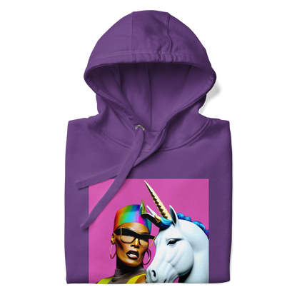 Unicorn Woman Premium Unisex Hoodie