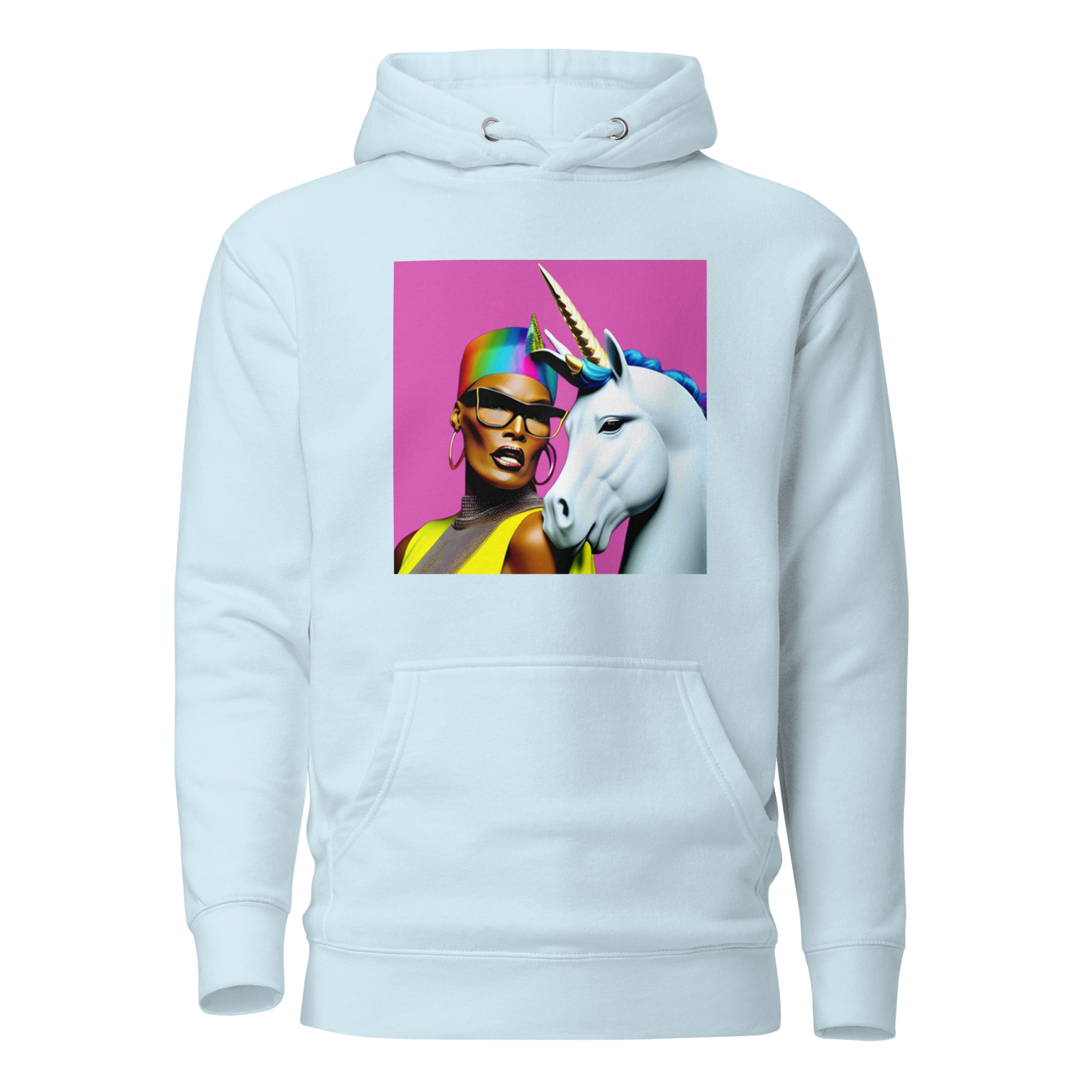 Unicorn Woman Premium Unisex Hoodie