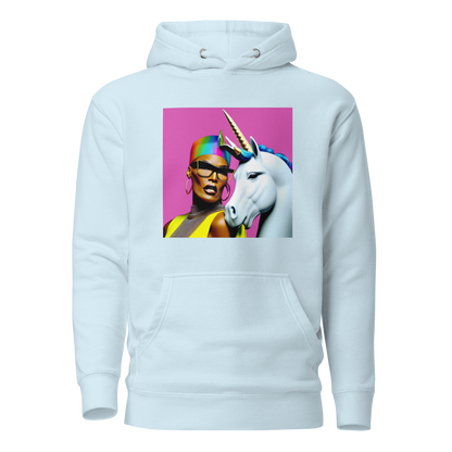 Unicorn Woman Premium Unisex Hoodie