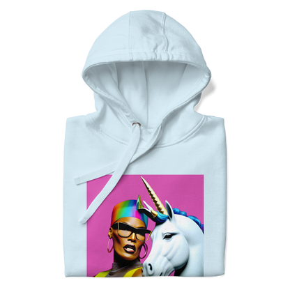 Unicorn Woman Premium Unisex Hoodie