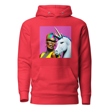 Unicorn Woman Premium Unisex Hoodie