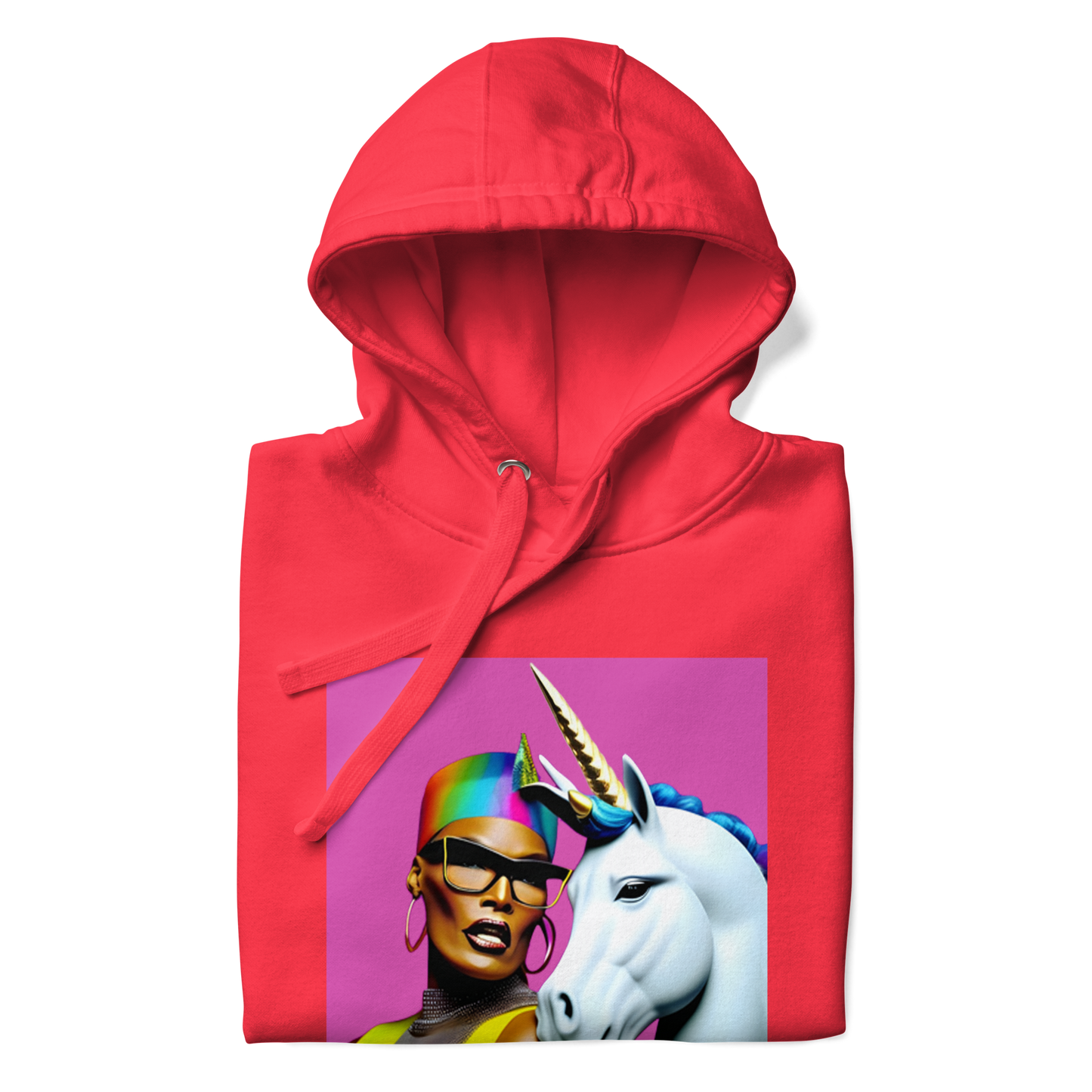 Unicorn Woman Premium Unisex Hoodie