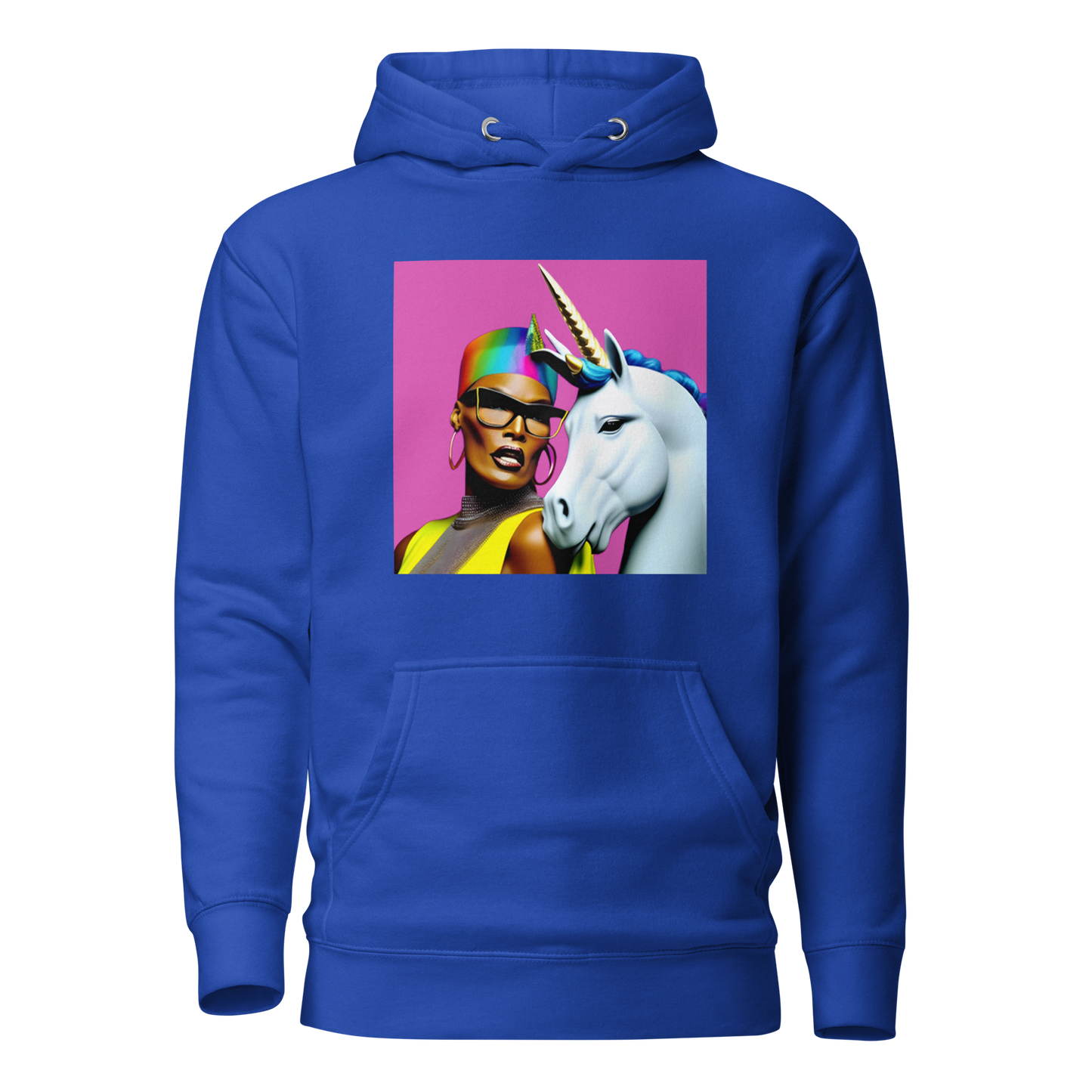 Unicorn Woman Premium Unisex Hoodie
