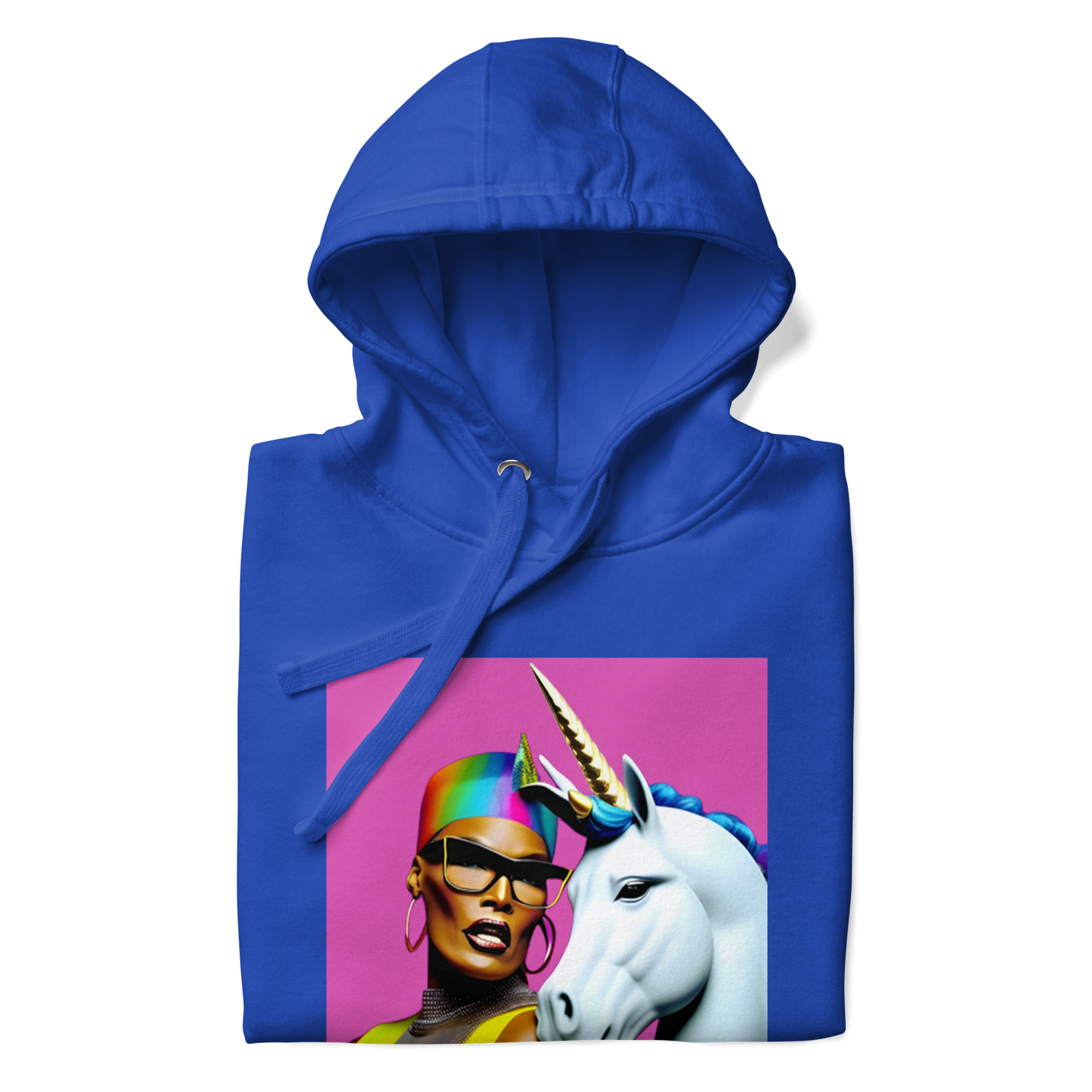 Unicorn Woman Premium Unisex Hoodie