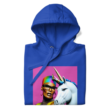 Unicorn Woman Premium Unisex Hoodie