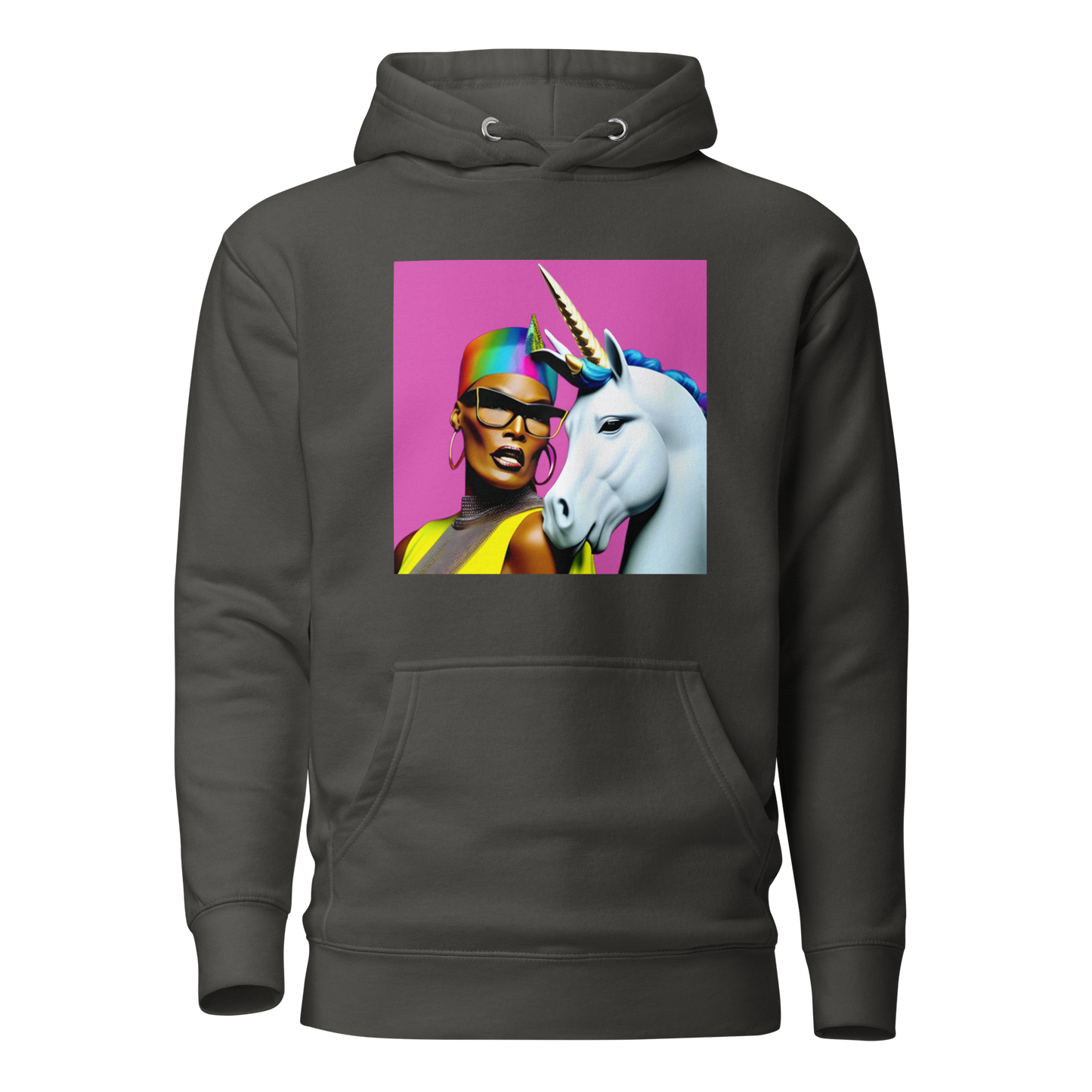 Unicorn Woman Premium Unisex Hoodie