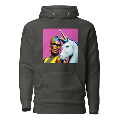 Unicorn Woman Premium Unisex Hoodie