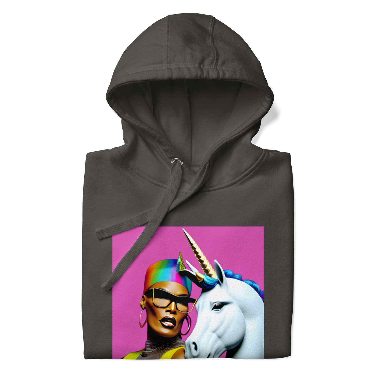 Unicorn Woman Premium Unisex Hoodie