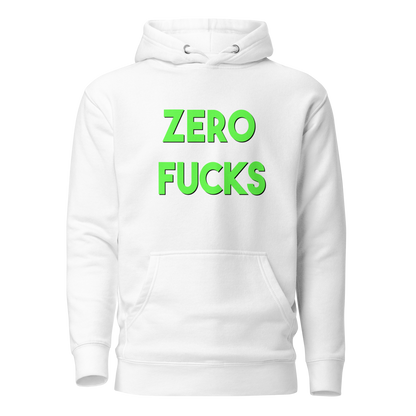 Zero Fucks Premium Unisex Hoodie