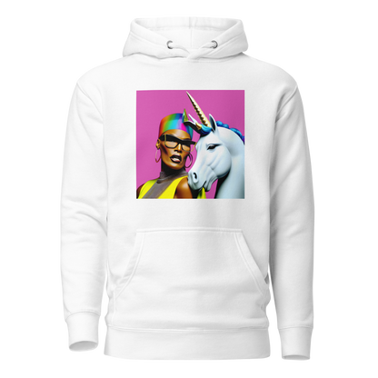 Unicorn Woman Premium Unisex Hoodie