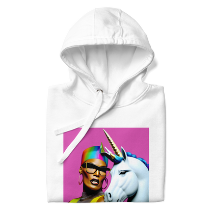 Unicorn Woman Premium Unisex Hoodie