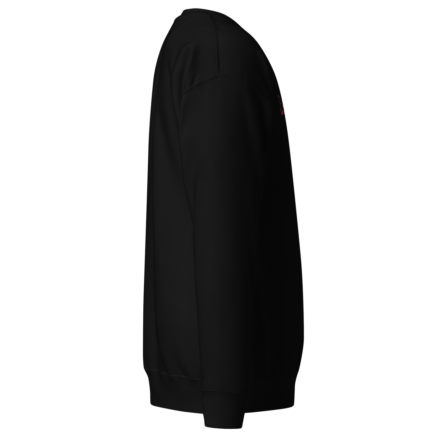 Santa Sucks Premium Unisex Sweatshirt - Red Print Edition