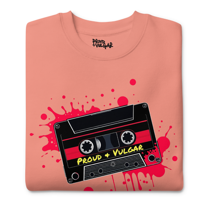 Mix Tape Unisex Premium Sweatshirt