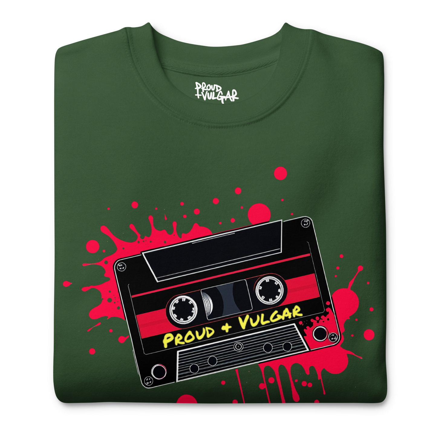 Mix Tape Unisex Premium Sweatshirt