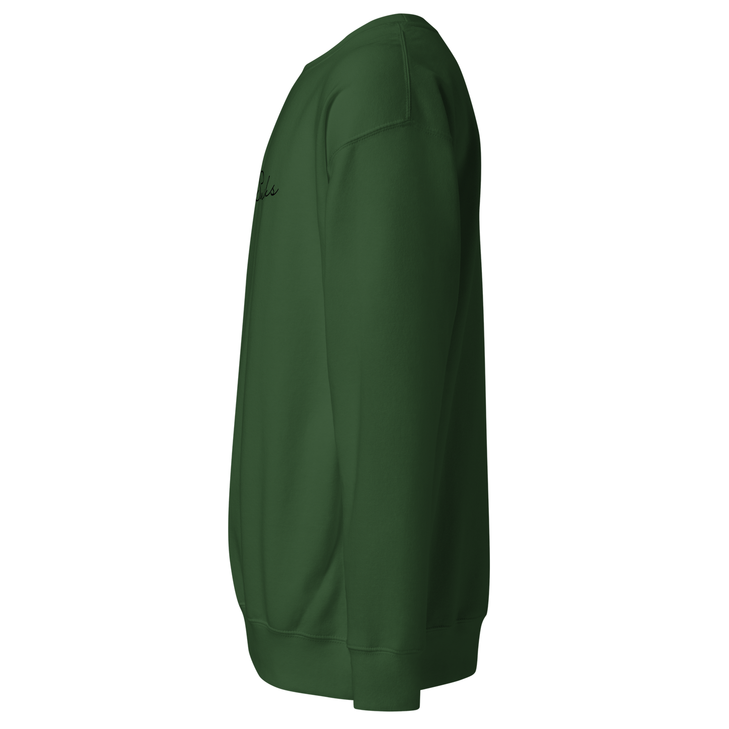 Santa Sucks Premium Unisex Sweatshirt - Black Print Edition