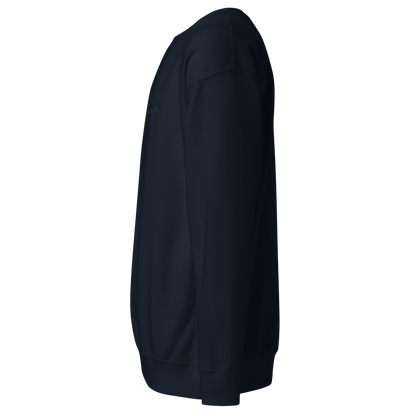 Santa Sucks Premium Unisex Sweatshirt - Black Print Edition