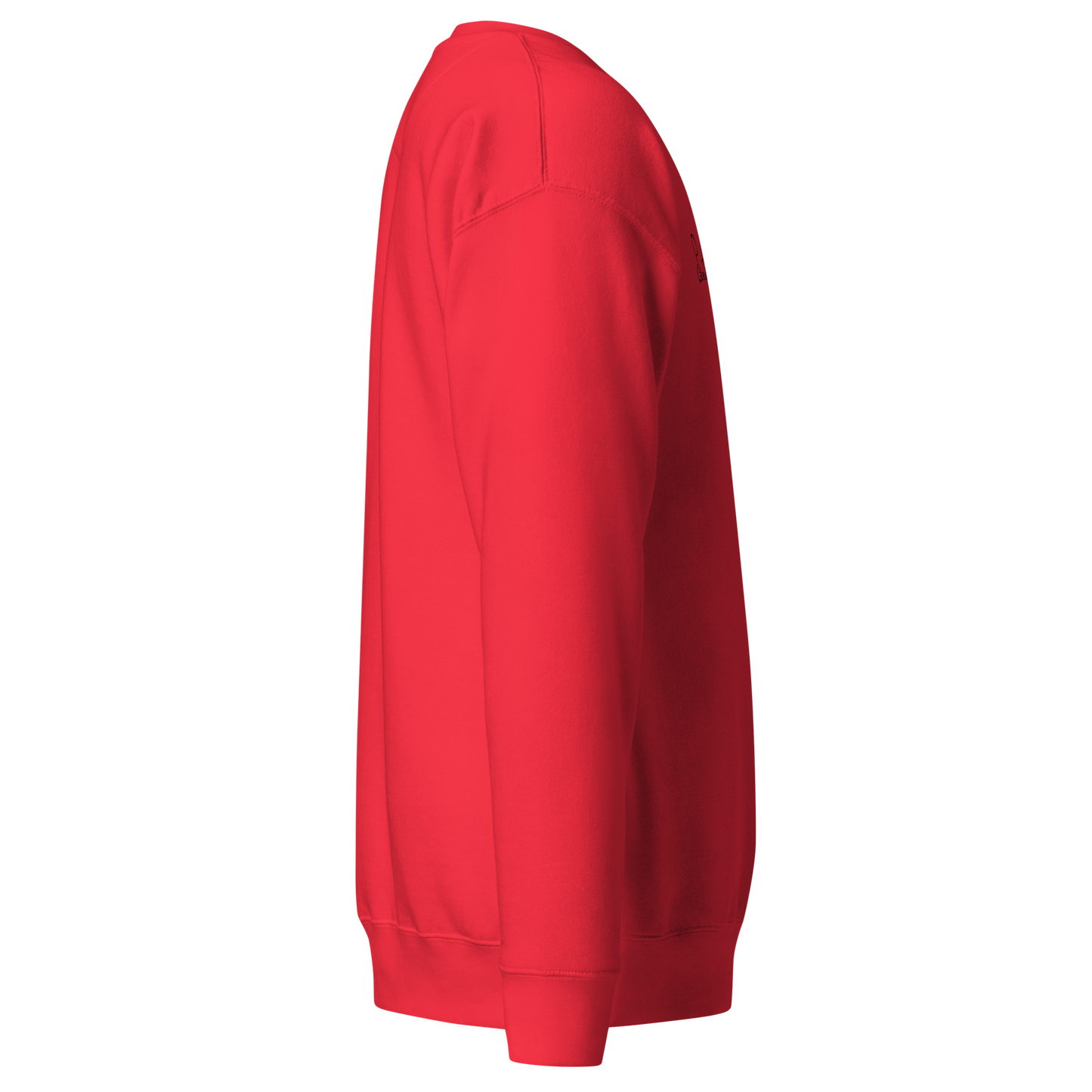 Santa Sucks Premium Unisex Sweatshirt - Black Print Edition