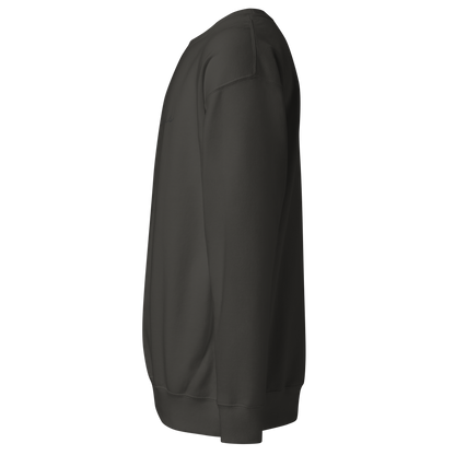 Santa Sucks Premium Unisex Sweatshirt - Black Print Edition