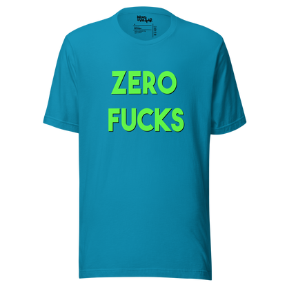 Zero Fucks Unisex T-Shirt