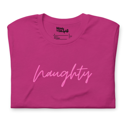 Naughty Unisex T-Shirt