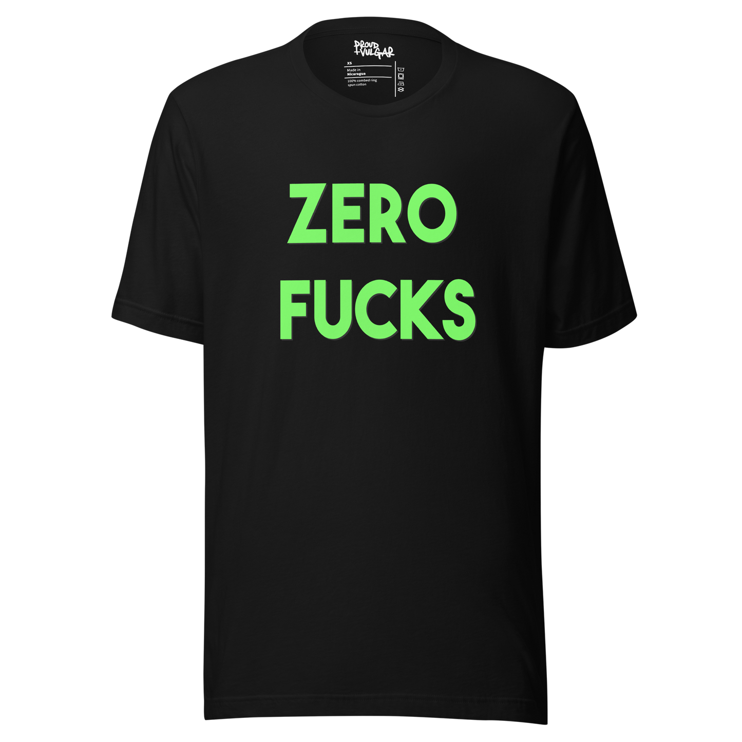 Zero Fucks Unisex T-Shirt