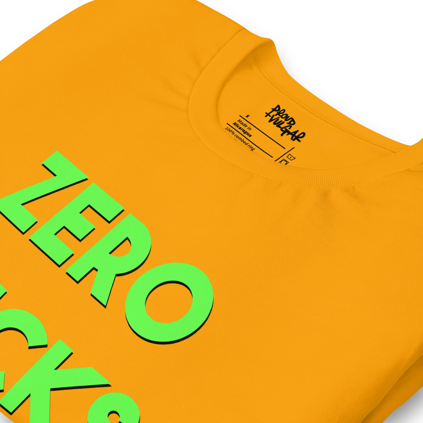Zero Fucks Unisex T-Shirt