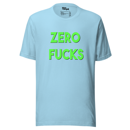 Zero Fucks Unisex T-Shirt