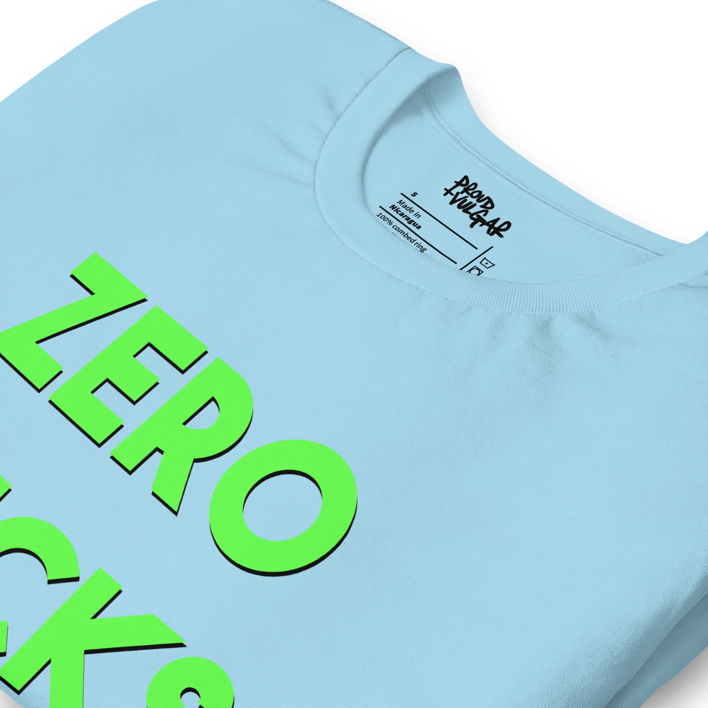 Zero Fucks Unisex T-Shirt