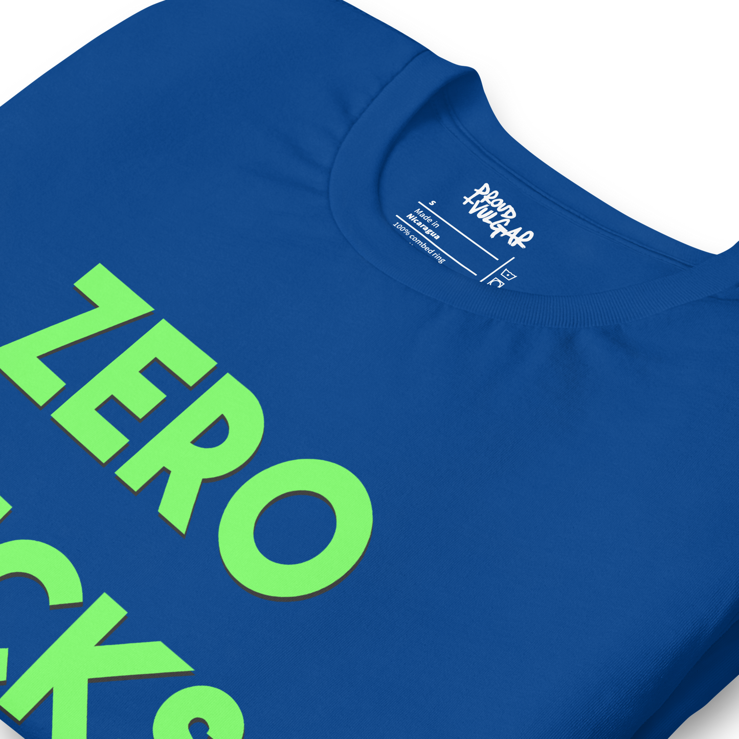 Zero Fucks Unisex T-Shirt