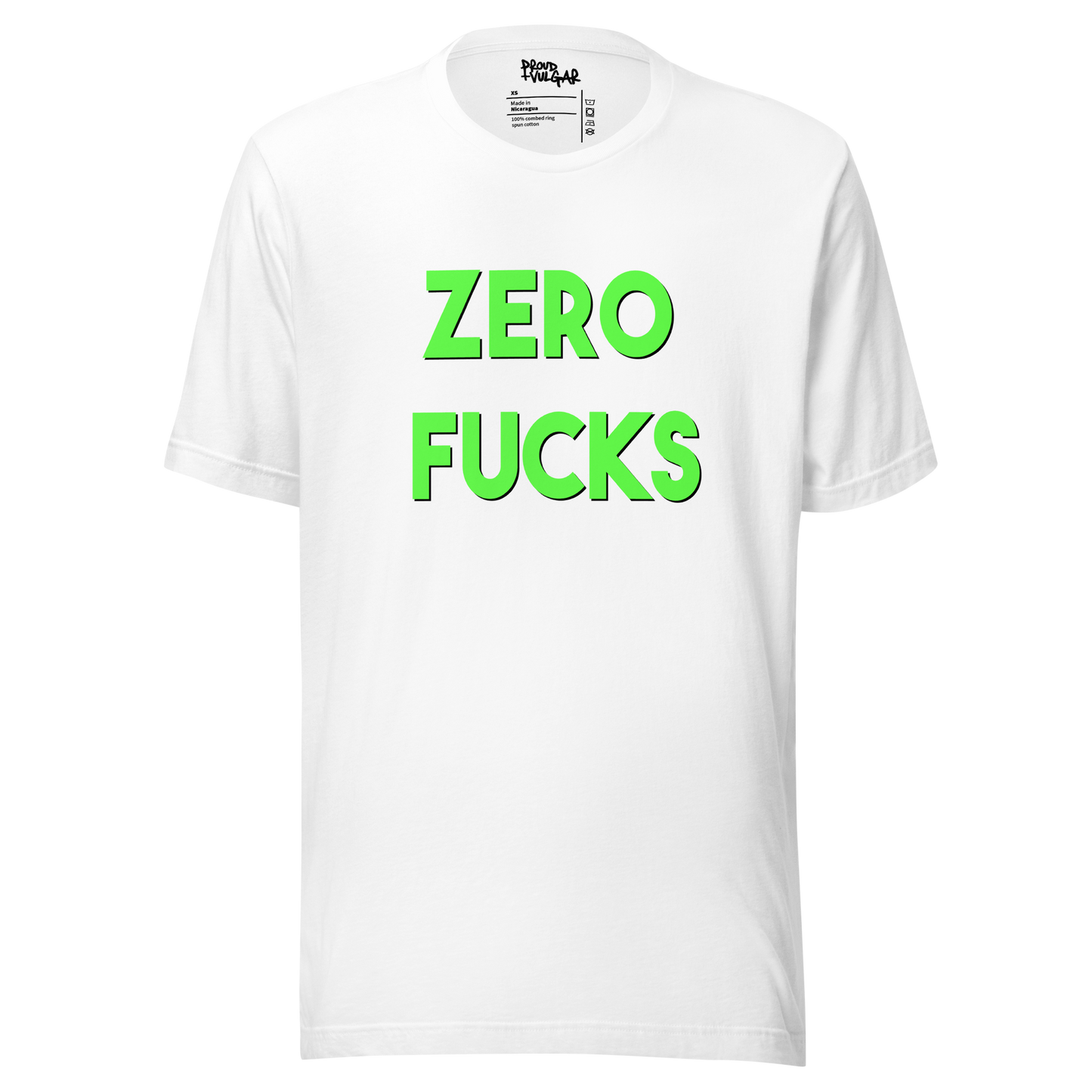 Zero Fucks Unisex T-Shirt