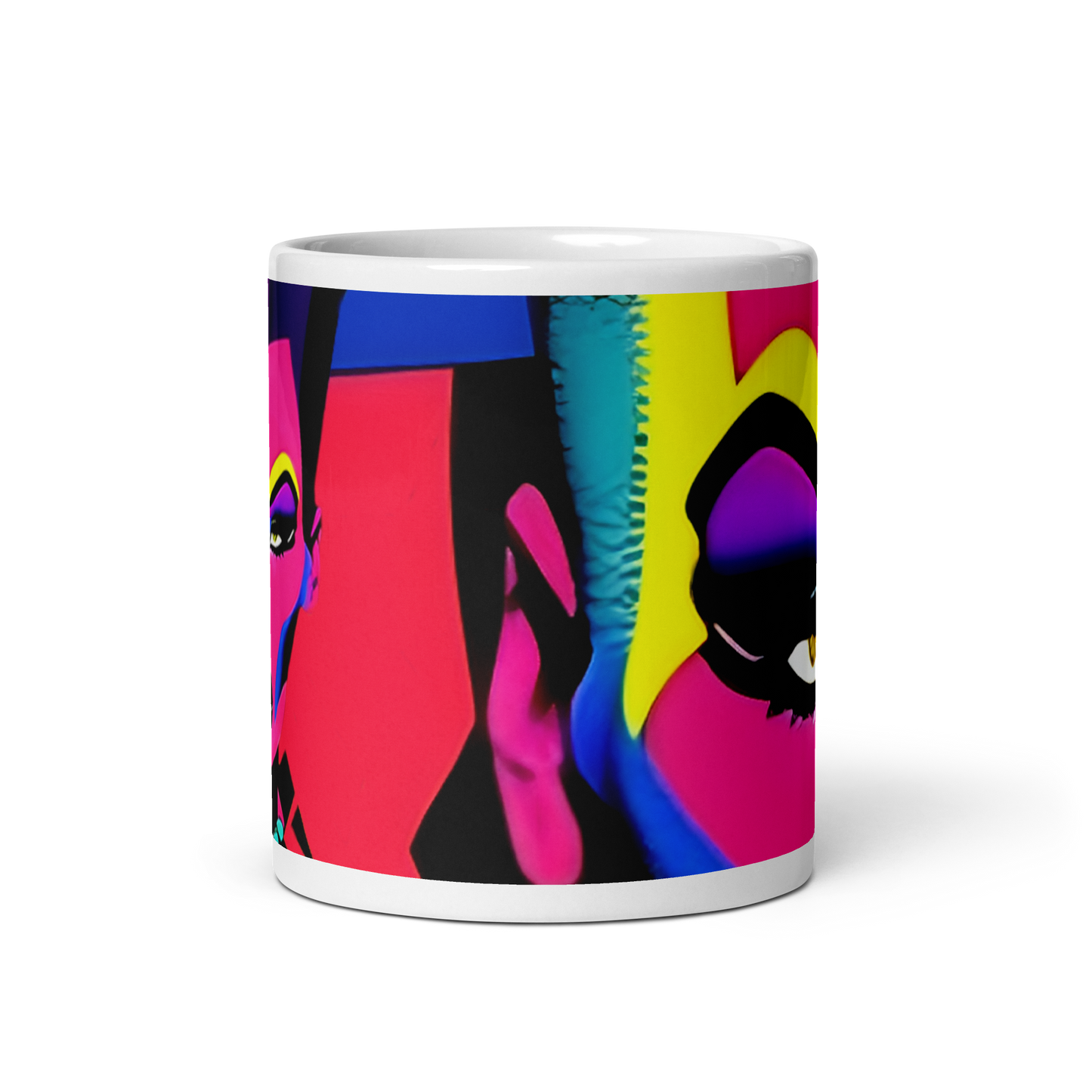 Neon Queen Ceramic Mug