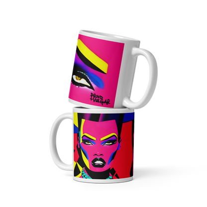 Neon Queen Ceramic Mug