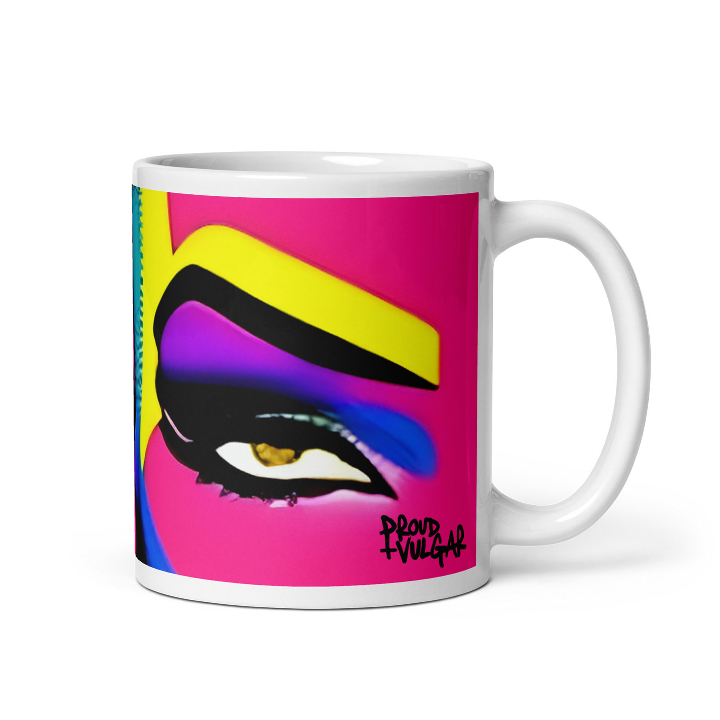 Neon Queen Ceramic Mug
