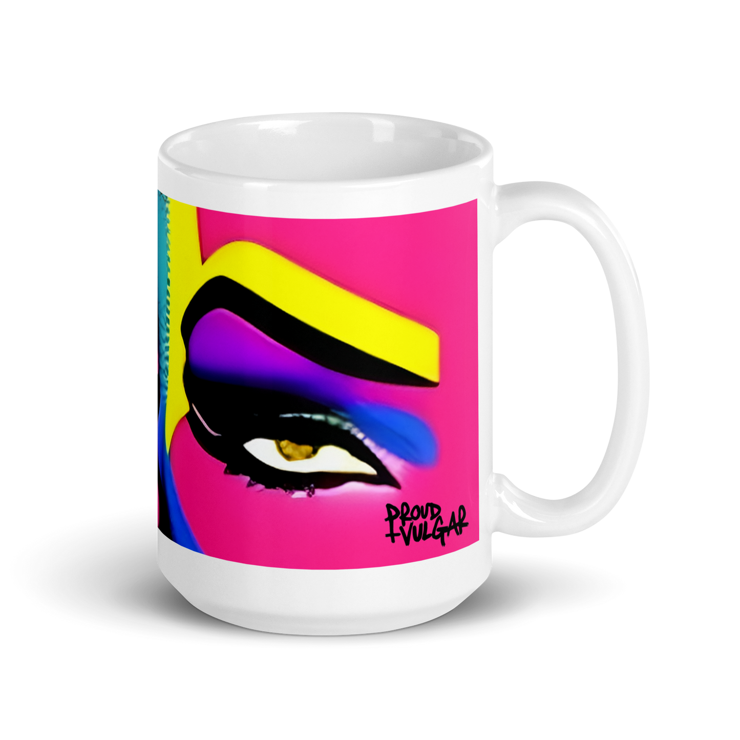 Neon Queen Ceramic Mug