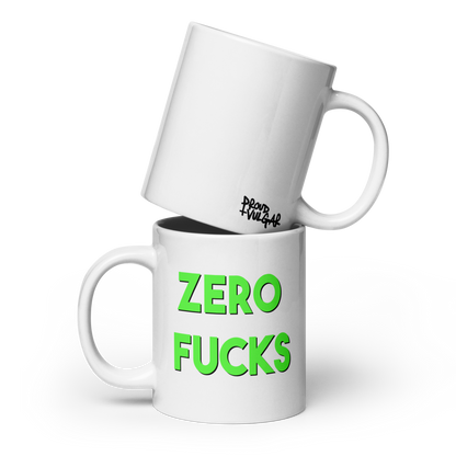 Zero Fucks Ceramic Mug