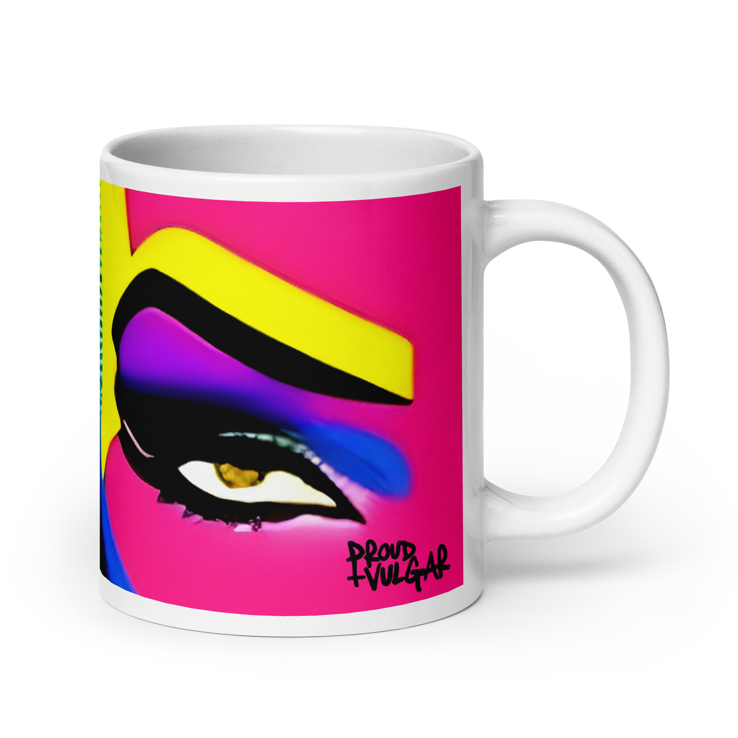 Neon Queen Ceramic Mug