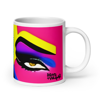 Neon Queen Ceramic Mug